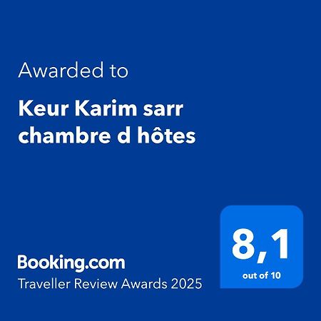 Apartament Keur Karim Sarr Chambre D Hotes M'Bour Zewnętrze zdjęcie